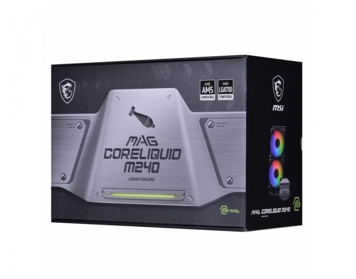 MSI DESKTOP LIQUID CPU FAN (MAG CORELIQUID M240) LGA1700